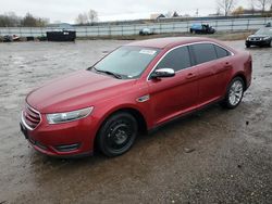 Salvage cars for sale from Copart Columbia Station, OH: 2018 Ford Taurus Limited