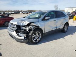 Salvage cars for sale at Kansas City, KS auction: 2016 Ford Edge Titanium