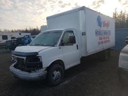 Vehiculos salvage en venta de Copart Atlantic Canada Auction, NB: 2014 GMC Savana Cutaway G3500