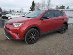 2016 Toyota Rav4 SE en venta en Bowmanville, ON