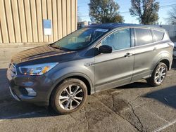 Salvage cars for sale at Moraine, OH auction: 2017 Ford Escape SE