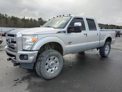 Salvage cars for sale at Windham, ME auction: 2015 Ford F350 Super Duty