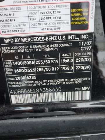 2008 Mercedes-Benz ML 350