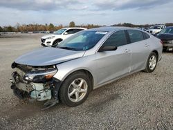 Chevrolet salvage cars for sale: 2017 Chevrolet Malibu LS