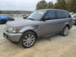 Land Rover salvage cars for sale: 2008 Land Rover Range Rover Sport Supercharged