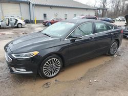 Salvage cars for sale at York Haven, PA auction: 2017 Ford Fusion SE