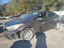 KIA salvage cars for sale: 2015 KIA Forte LX