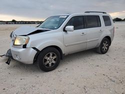 Salvage cars for sale at San Antonio, TX auction: 2011 Honda Pilot Touring