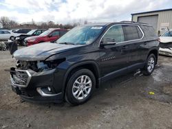 Salvage cars for sale at Duryea, PA auction: 2019 Chevrolet Traverse LT