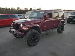 2021 Jeep Wrangler Unlimited Sahara en venta en Windham, ME