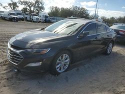 Salvage cars for sale at Riverview, FL auction: 2019 Chevrolet Malibu LT