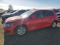 Volkswagen Golf Vehiculos salvage en venta: 2017 Volkswagen Golf S