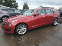 Salvage cars for sale at Moraine, OH auction: 2014 Cadillac ATS Luxury