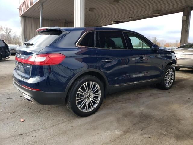 2018 Lincoln MKX Reserve