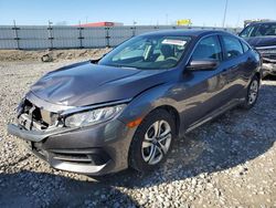 Honda Civic salvage cars for sale: 2017 Honda Civic LX