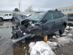 Salvage cars for sale from Copart Littleton, CO: 2024 Subaru Outback Onyx Edition