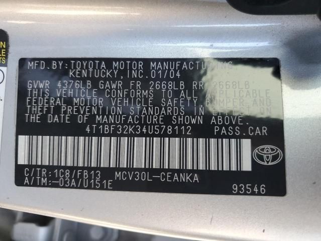 2004 Toyota Camry LE