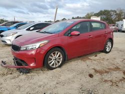 Salvage cars for sale at Tifton, GA auction: 2017 KIA Forte LX