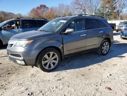 Salvage cars for sale at North Billerica, MA auction: 2012 Acura MDX Advance