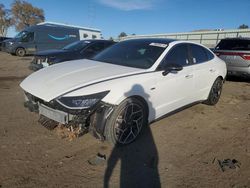 Salvage cars for sale at Anthony, TX auction: 2022 Hyundai Sonata N Line