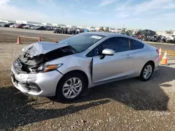 Salvage cars for sale at San Diego, CA auction: 2014 Honda Civic LX