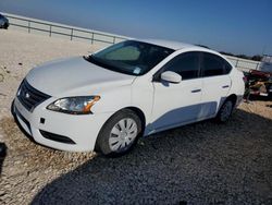 Salvage cars for sale at Temple, TX auction: 2015 Nissan Sentra S