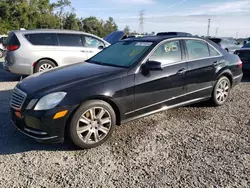 Mercedes-Benz salvage cars for sale: 2013 Mercedes-Benz E 350 4matic