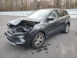 Salvage cars for sale at Glassboro, NJ auction: 2017 Ford Escape SE