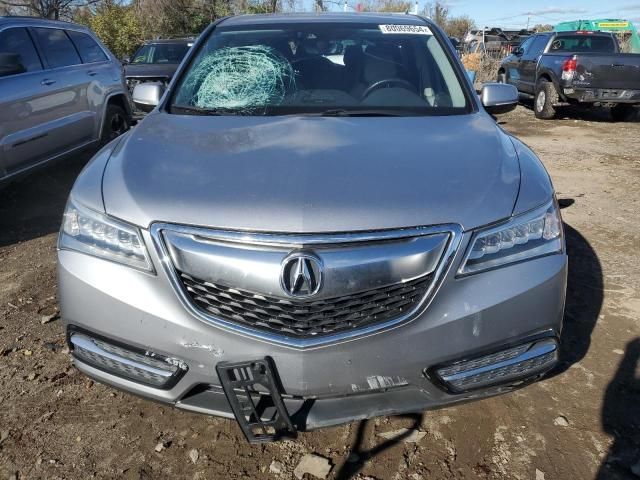 2016 Acura MDX Technology