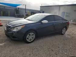 Salvage cars for sale at Arcadia, FL auction: 2012 Hyundai Sonata GLS