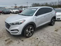 Salvage cars for sale at Lexington, KY auction: 2016 Hyundai Tucson Limited