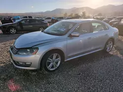 Volkswagen salvage cars for sale: 2013 Volkswagen Passat SEL