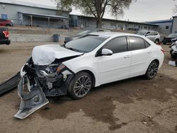 Salvage cars for sale at Albuquerque, NM auction: 2016 Toyota Corolla L