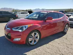 Salvage cars for sale at Las Vegas, NV auction: 2017 Hyundai Veloster