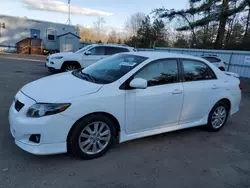 Salvage cars for sale at Lyman, ME auction: 2009 Toyota Corolla Base