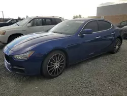 Maserati Ghibli salvage cars for sale: 2017 Maserati Ghibli