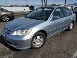 Honda salvage cars for sale: 2004 Honda Civic Hybrid