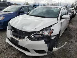 Salvage cars for sale at Cahokia Heights, IL auction: 2016 Nissan Sentra S