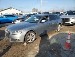 Salvage cars for sale from Copart Pekin, IL: 2010 Audi A4 Premium