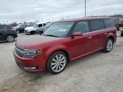 Salvage cars for sale at Indianapolis, IN auction: 2014 Ford Flex Limited