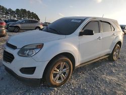 Salvage cars for sale at Loganville, GA auction: 2017 Chevrolet Equinox LS