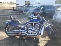 Salvage motorcycles for sale at Kincheloe, MI auction: 2002 Harley-Davidson Vrsca