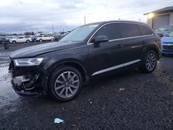 Salvage cars for sale from Copart Eugene, OR: 2018 Audi Q7 Premium Plus