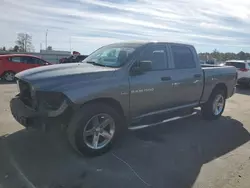 Salvage cars for sale at Dunn, NC auction: 2012 Dodge RAM 1500 ST