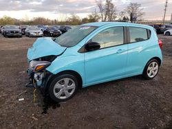 Salvage cars for sale at Chicago Heights, IL auction: 2021 Chevrolet Spark LS