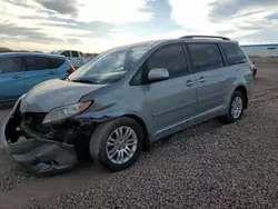 Salvage cars for sale at Phoenix, AZ auction: 2015 Toyota Sienna XLE