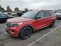 Salvage cars for sale from Copart Van Nuys, CA: 2020 Ford Explorer XLT