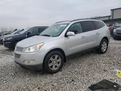 Salvage cars for sale at Wayland, MI auction: 2012 Chevrolet Traverse LT