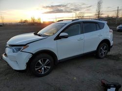 Salvage cars for sale at Montreal Est, QC auction: 2018 Toyota Rav4 Adventure