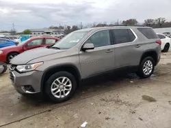 Salvage cars for sale at Louisville, KY auction: 2019 Chevrolet Traverse LT